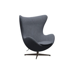 Egg™ 3316 Lounge Chair, Christianshavn 1150 orange/blue/brown bronze Egg™ 3316 Lounge Chair, Christianshavn 1150 orange/blue/brown bronze, Fritz Hansen