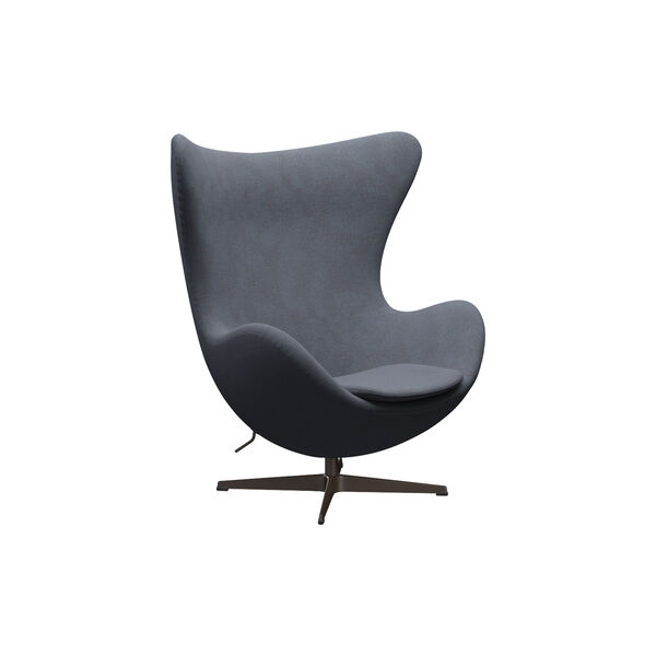 Egg™ 3316 Lounge Chair, Christianshavn 1150 orange/blue/brown bronze Egg™ 3316 Lounge Chair, Christianshavn 1150 orange/blue/brown bronze, Fritz Hansen