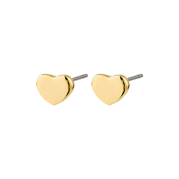 ARIN earrings, gold plated, Pilgrim