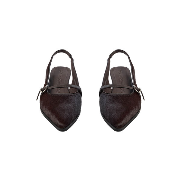 NANYSW SLINGBACK, dark brown, Sofie Schnoor