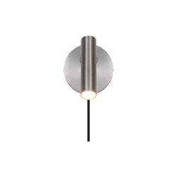 Makoto Wall Light, satin chrome, Design For The People