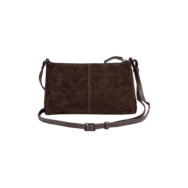 MarciMBG Crossbody Bag Suede, dark brown, Markberg