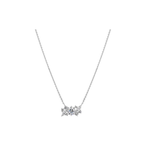 Lovere Necklace | 14 kt. White gold | 0,58 ct, Sif Jakobs Jewellery