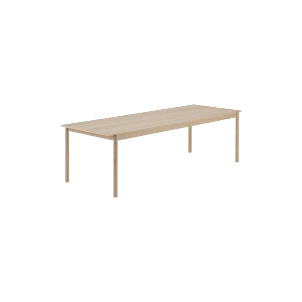Linear Wood Table, oak veneer/oak, Muuto