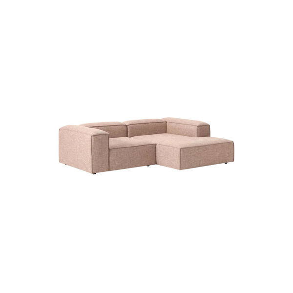 Lennon Modular Corner Sofa, linen blend rust, Westwing Collection