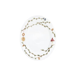 Hammersh&oslash;i Christmas Oval Dish, K&auml;hler