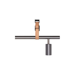 Long John 5 Spot Pendant Nature Leather, steel, Rubn