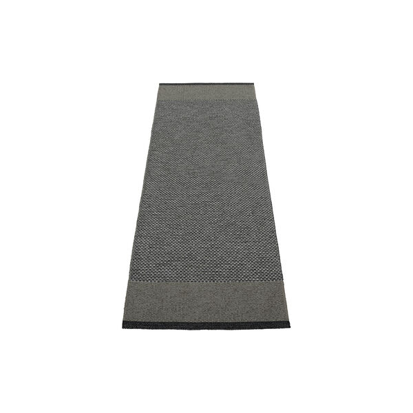 Edit Rug, black, Pappelina