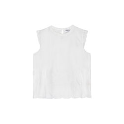 Flora Leaf Top, white, CARE BY ME