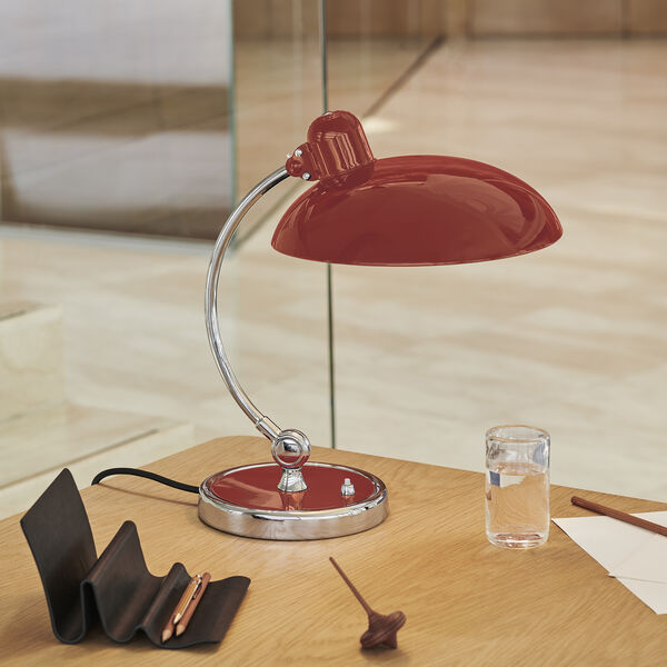 KAISER idell™ 6631-T Luxus Table Lamp, venetian red, Fritz Hansen
