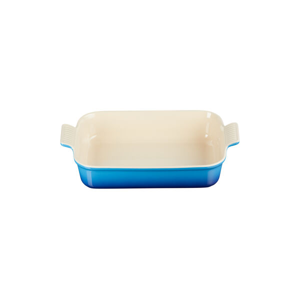 Heritage Rectangular Dish 32 cm, azure blue, Le Creuset