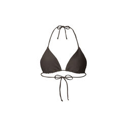 Bikini Top Triangle Bay, almost black, Rethinkit