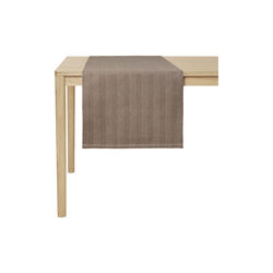 HERRINGBONE Table Runner, walnut, Georg Jensen Damask