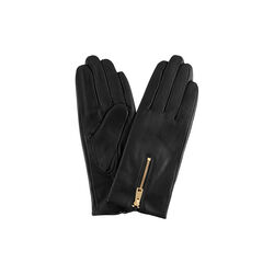 Gloves with zipper, 097 gold, Depeche