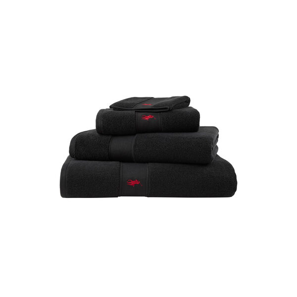 Polo Player Towel, polo black, Ralph Lauren Home