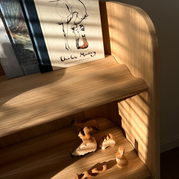 Small Curvy Bookcase, Curve-Lab