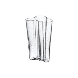 Alvar Aalto Vase 20 cm, bubble glass clear, Iittala