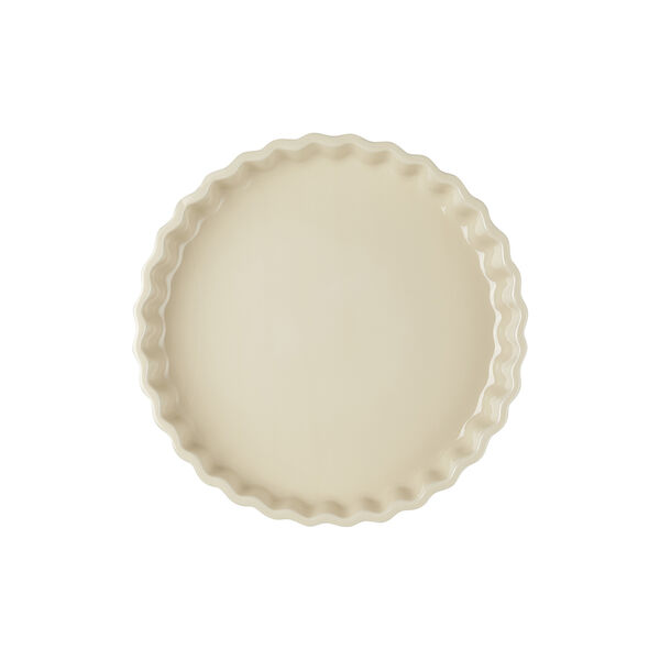 Heritage Fluted Flan Dish, shell pink Heritage Fluted Flan Dish, shell pink, Le Creuset