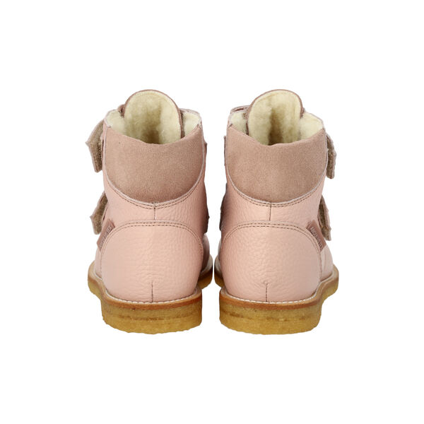 Velcro TEX Boot, faded rose/multi glitter, ANGULUS