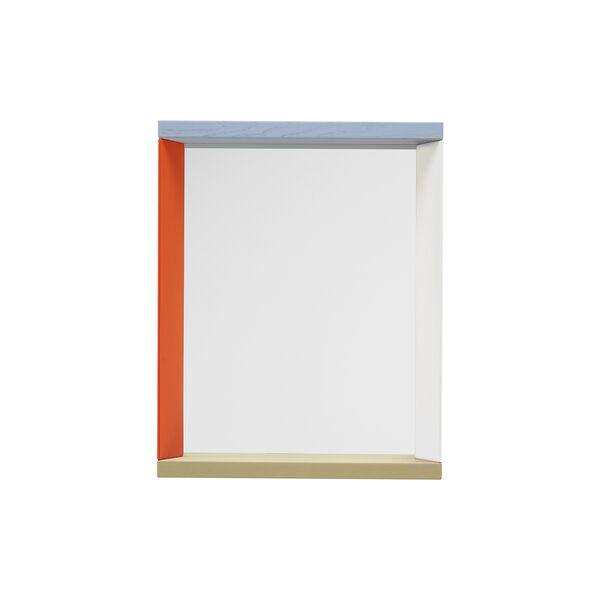 Colour Frame Mirror Small, blue/orange Colour Frame Mirror Small, blue/orange, Vitra