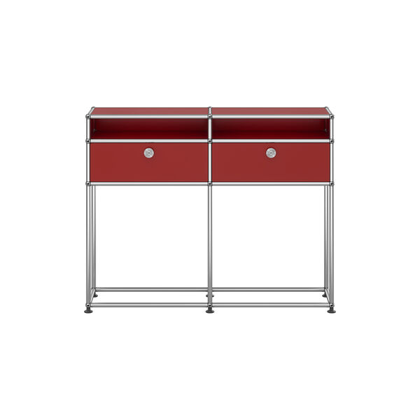 USM Haller | Model M51 | USM Ruby Red | Table, USM Haller