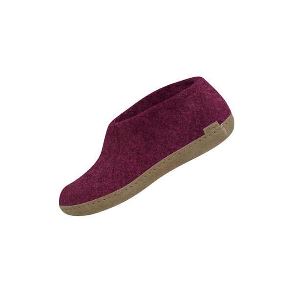 Felt Shoe, cranberry, Glerups