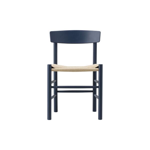 J39 Mogensen Chair, indigo blue/natural, Fredericia Furniture