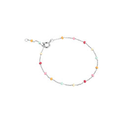 Lola Bracelet, silver/rainbow, ENAMEL Copenhagen