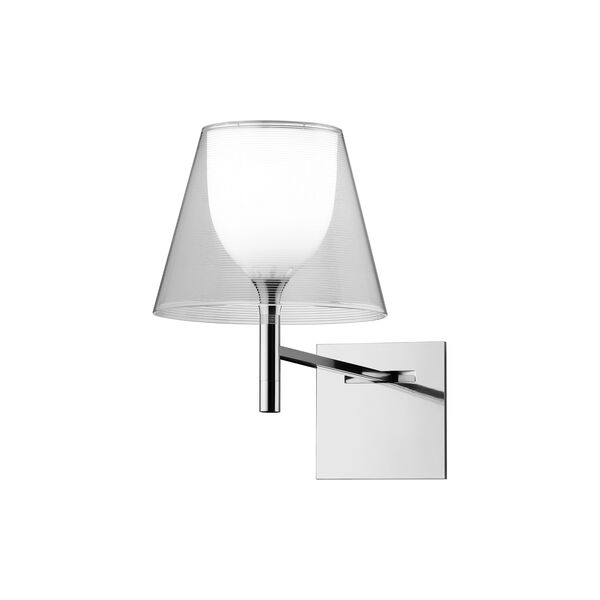 Ktribe W Wall Lamp, transparent, Flos