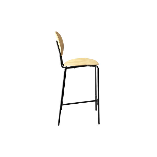 PIET HEIN Counter Chair, white pigmented oak, Sibast Furniture