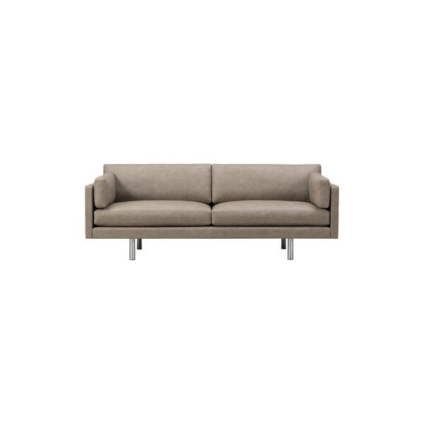 EJ220 2 Seater Sofa, burned grey 40783, Fredericia Furniture