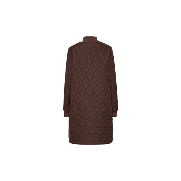 Padded Quilt Coat, ebony, Ilse Jacobsen Hornb&aelig;k