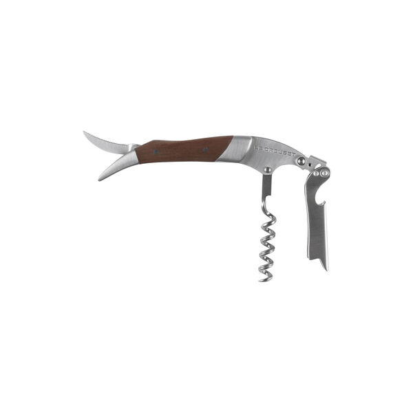 Premium waiter corkscrew, walnut Premium waiter corkscrew, walnut, Le Creuset