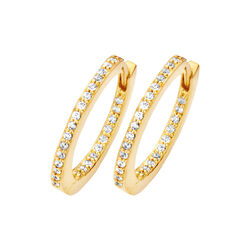 PASSION HOOP XS, gold plated, Spirit Icons