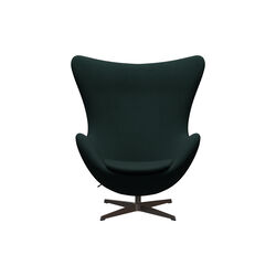 Egg™ 3316 Lounge Chair, Christianshavn 1161 dark green/brown bronze, Fritz Hansen