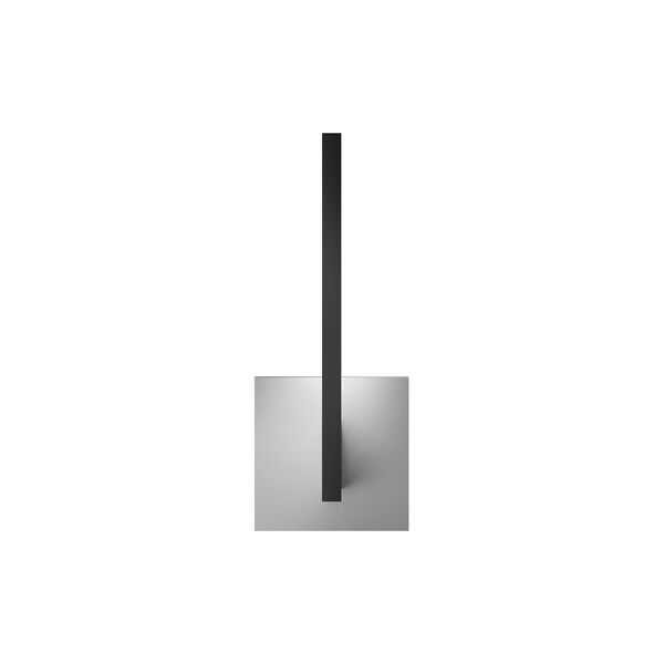 INLAY W1 LINEAR Wall Lamp, matt black/satin silver, LIGHT-POINT