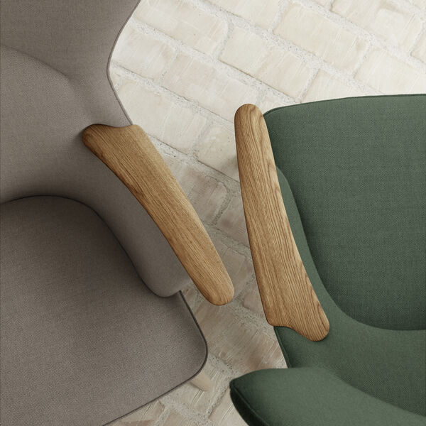 CH78 Mama Bear loungechair, umber 68280, Carl Hansen & S&oslash;n