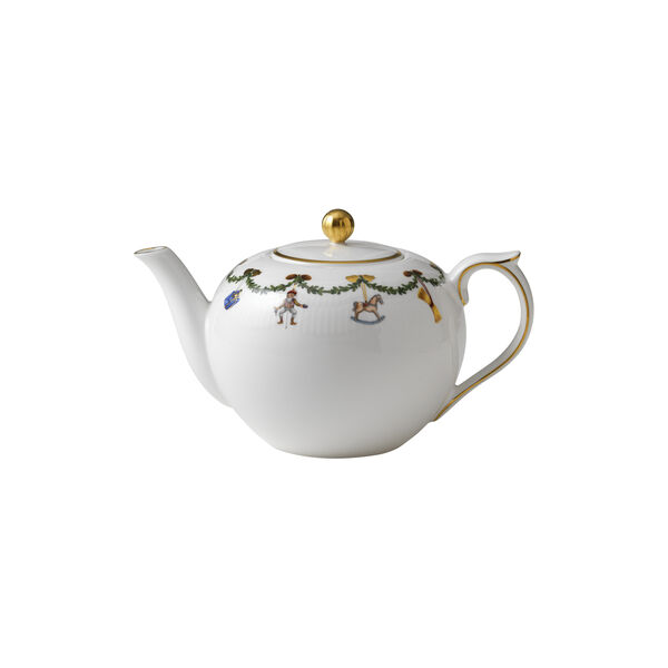 Star Fluted Christmas Teapot 140 cl Star Fluted Christmas Teapot 140 cl, Royal Copenhagen