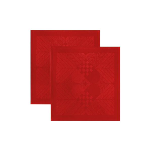 CHRISTMAS  Napkin | Deep Red, Georg Jensen Damask