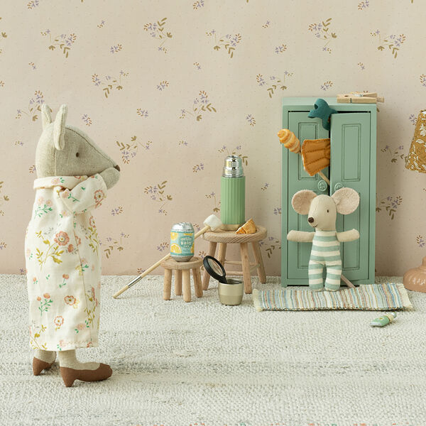 Thermos and Cups, mint, Maileg