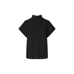 Ettas Knit Vest, black, Second Female