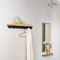 Arcus Mirror, natural oiled oak, Aakjaer Furniture