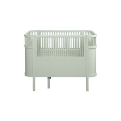 Sebra Bed Baby & Jr., mist green, Sebra