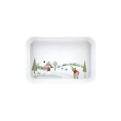 Winter Rectangular Dish 18 cm, Pillivuyt