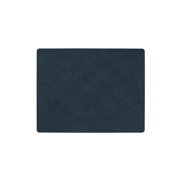 Nupo table mat Square L, midnight blue, LIND DNA