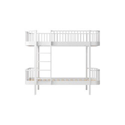Wood Original Bunk Bed 90x200 cm, white, Oliver Furniture