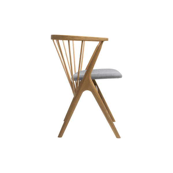 Sibast No 8 Dining Chair, oiled oak/light grey, Sibast Furniture