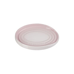 Oval Spoon Rest, shell pink, Le Creuset