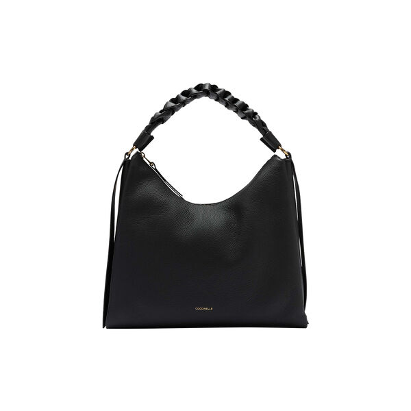 Boheme Grana Double Handbag, noir/cuir Boheme Grana Double Handbag, noir/cuir, Coccinelle