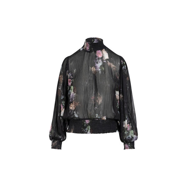 Blouse in vintage floral print, vintage floral print, Coster Copenhagen